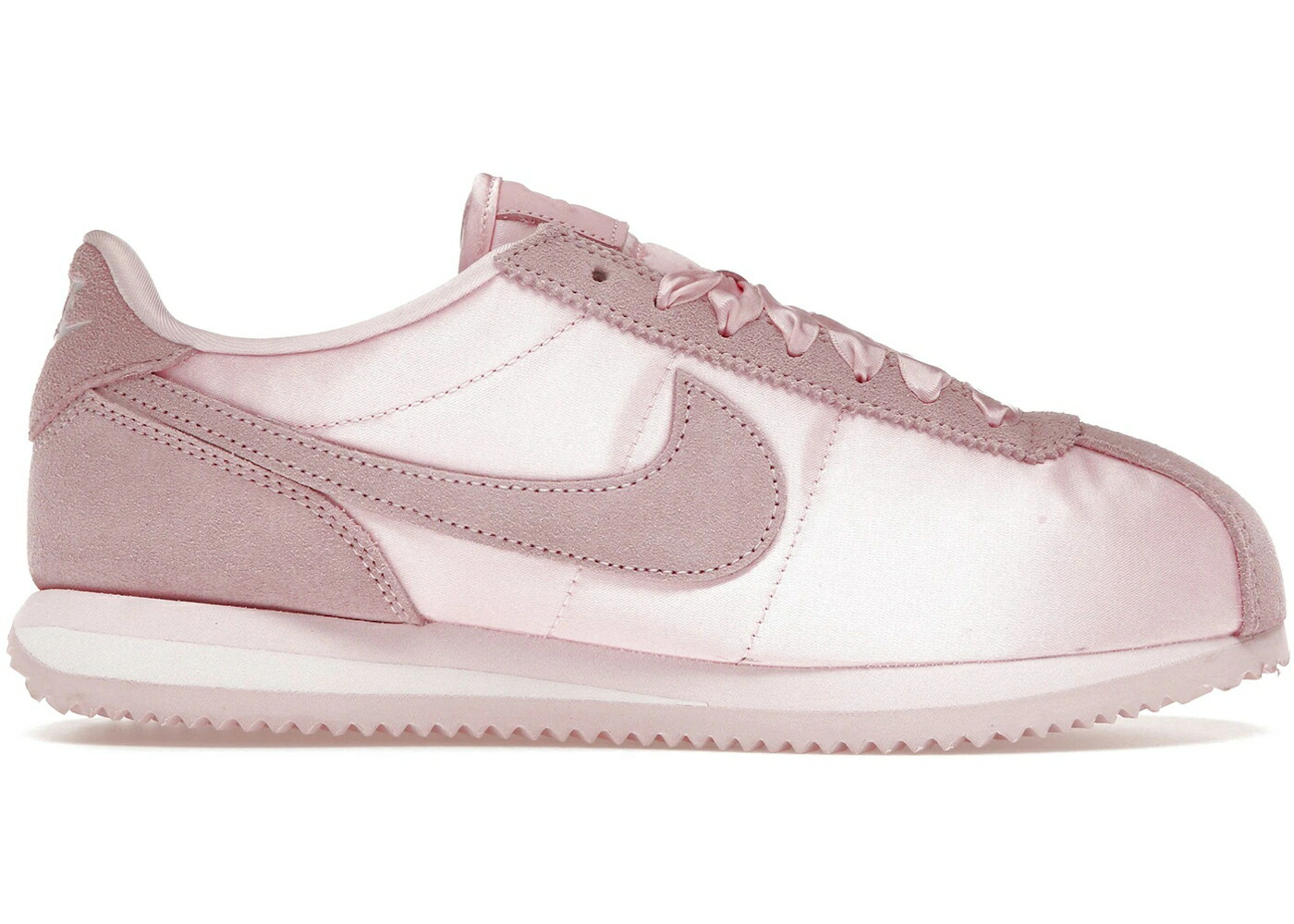 ナイキ コルテッツ サテン ピンク WOMEN'S スニーカー レディース NIKE CORTEZ TEXTILE SATIN SOFT PINK (WOMEN'S) / MEDIUM SOFT PINK PINK ICE MEDIUM