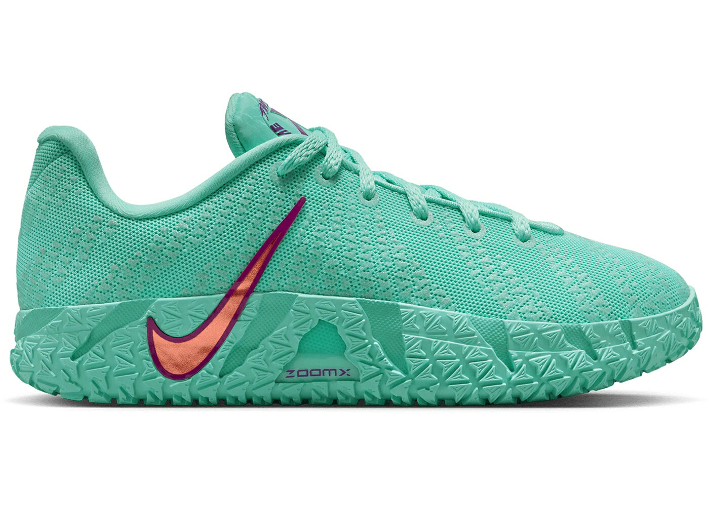 ナイキ タイム 橙 オレンジ ジュニア キッズ NIKE JA 3 TWELVE TIME (GS) / BLEACHED TURQUOISE SAFETY ORANGE ベビー マタニティ スニーカー|スニケス