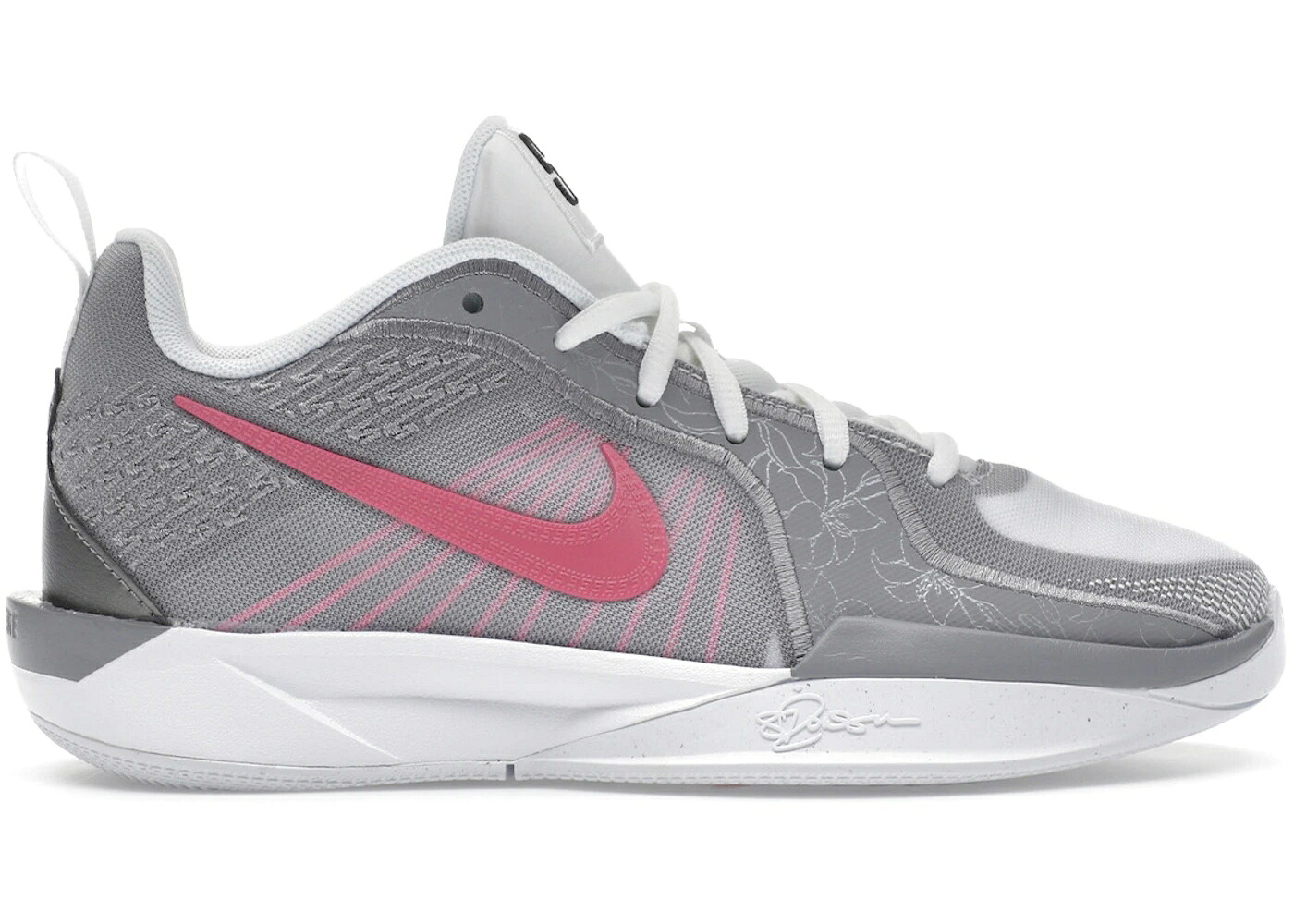 ナイキ 白いこと 白いこと 薄墨色 シメント 薄墨色 御坊っちゃん キッズ NIKE SABRINA 2 LILY (GS) / WHITE PINKSICLE CEMENT GREY もの言う花 マタニティ スニーカー