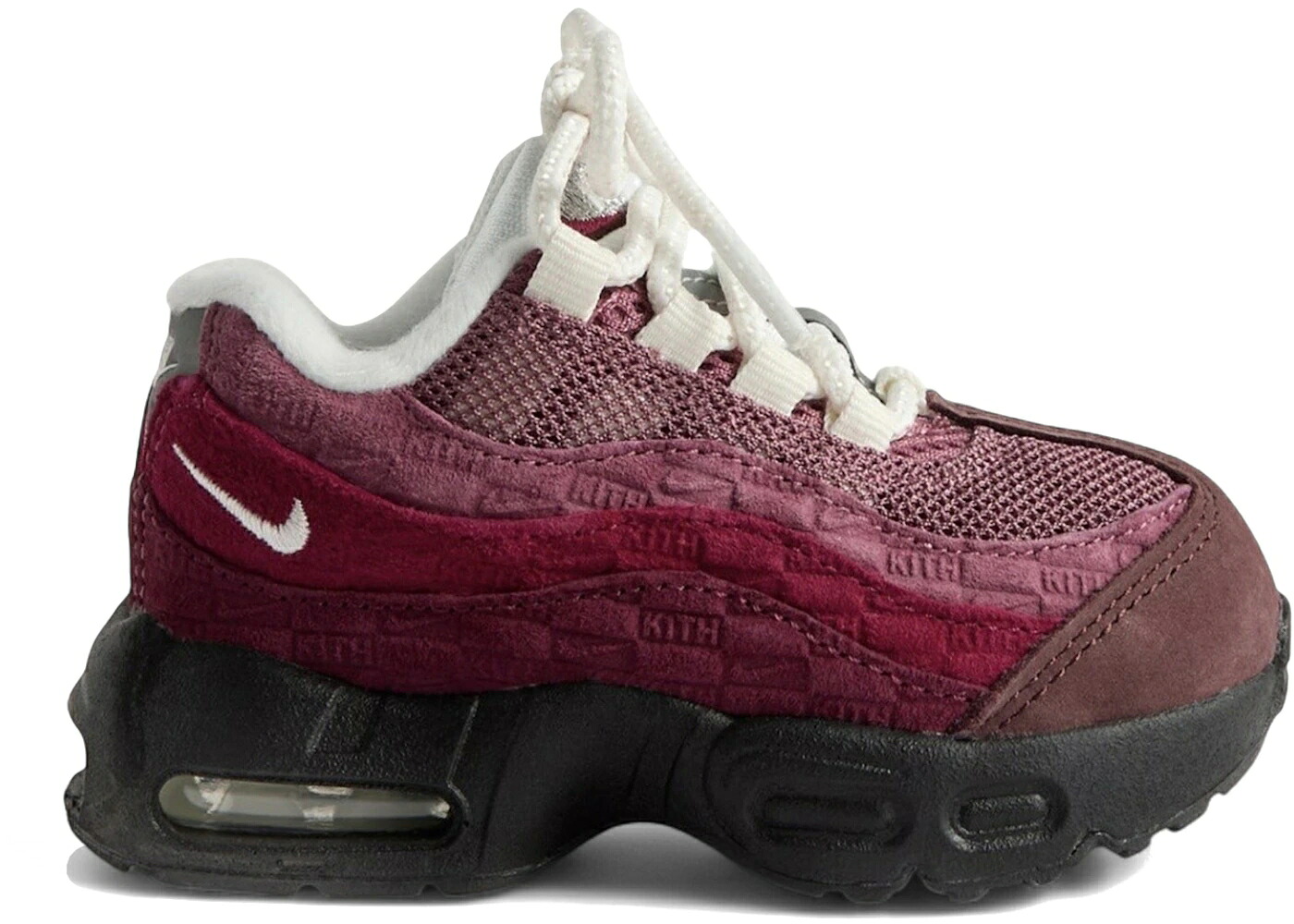 ナイキ マックス エア湖マックス お坊っちゃん キッズ NIKE AIR MAX 95 KITH EL DORADO (TD) / EL DORADO SAIL DARK BEETROOT