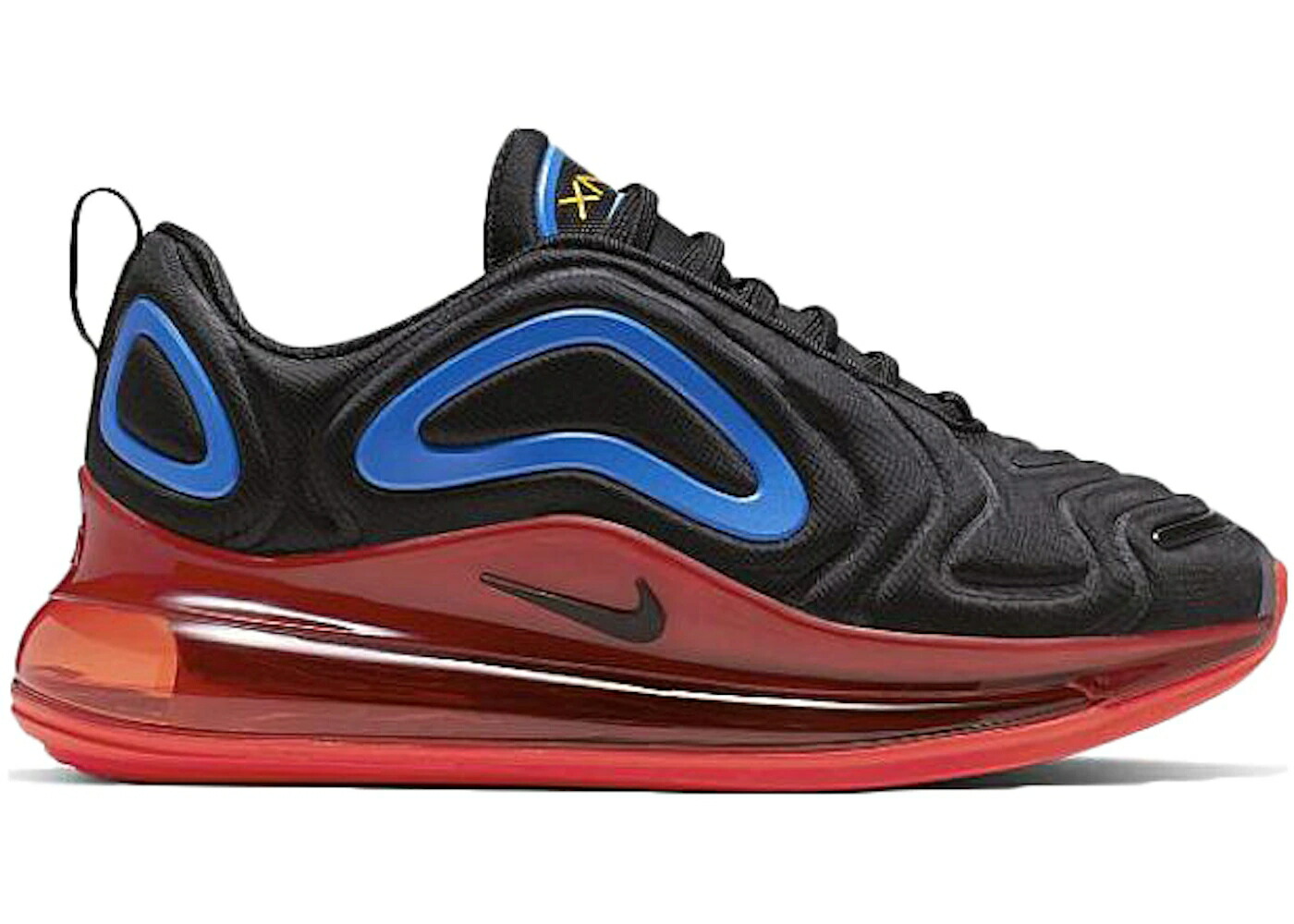 ナイキ マックス ゲーム 黒色 ブラック ゴールド エアマックス ジュニア キッズ NIKE AIR MAX 720 GAME CHANGE BLACK (GS) / BLACK UNIVERSITY GOLD HYPER ベビー マタニティ スニーカー
