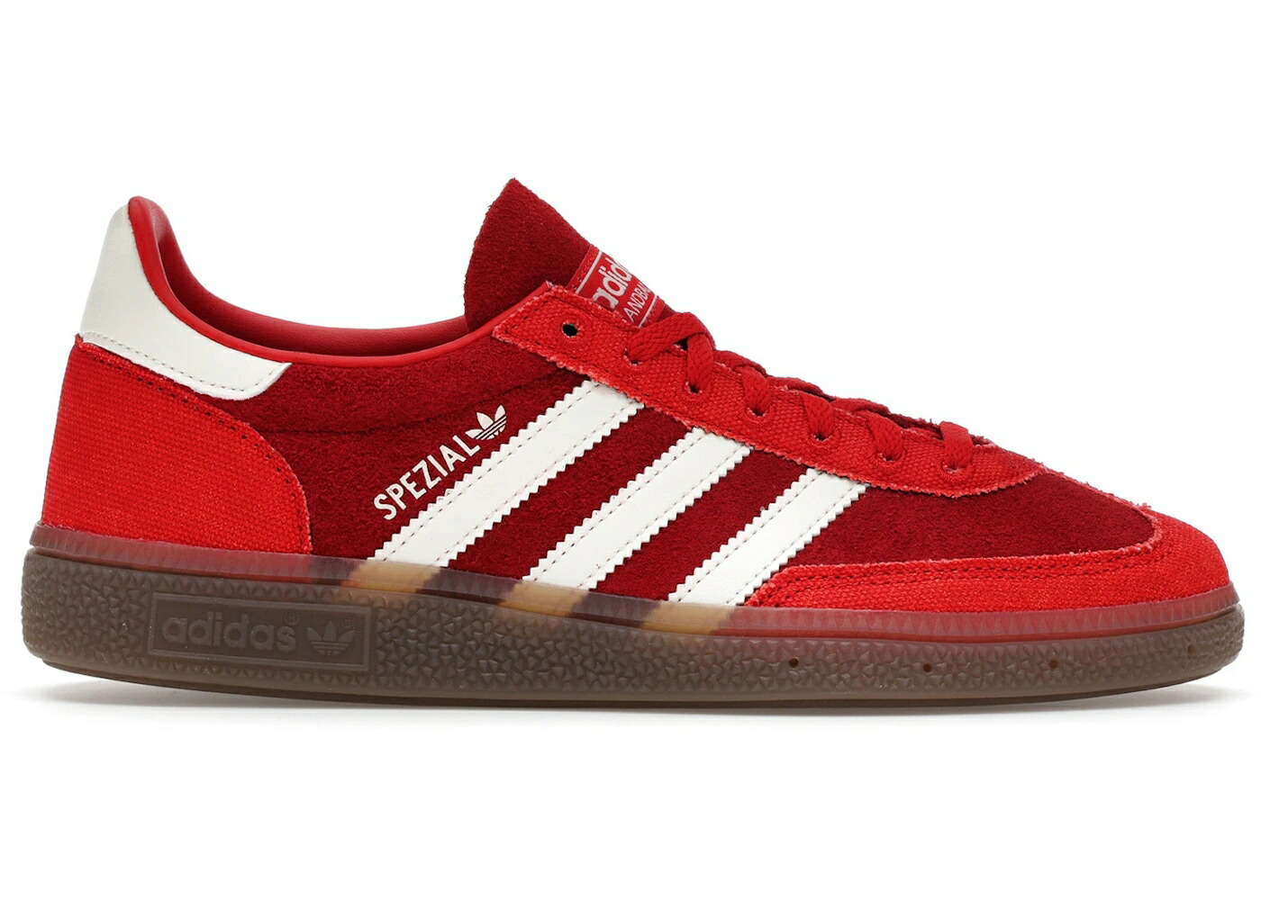アディダス ハンドボール スペシアル 白色 ホワイト WOMEN スニーカー レディース ADIDAS HANDBALL SPEZIAL SCARLET CLOUD WHITE (WOMEN) / SCARLET CLOUD WHITE GUM