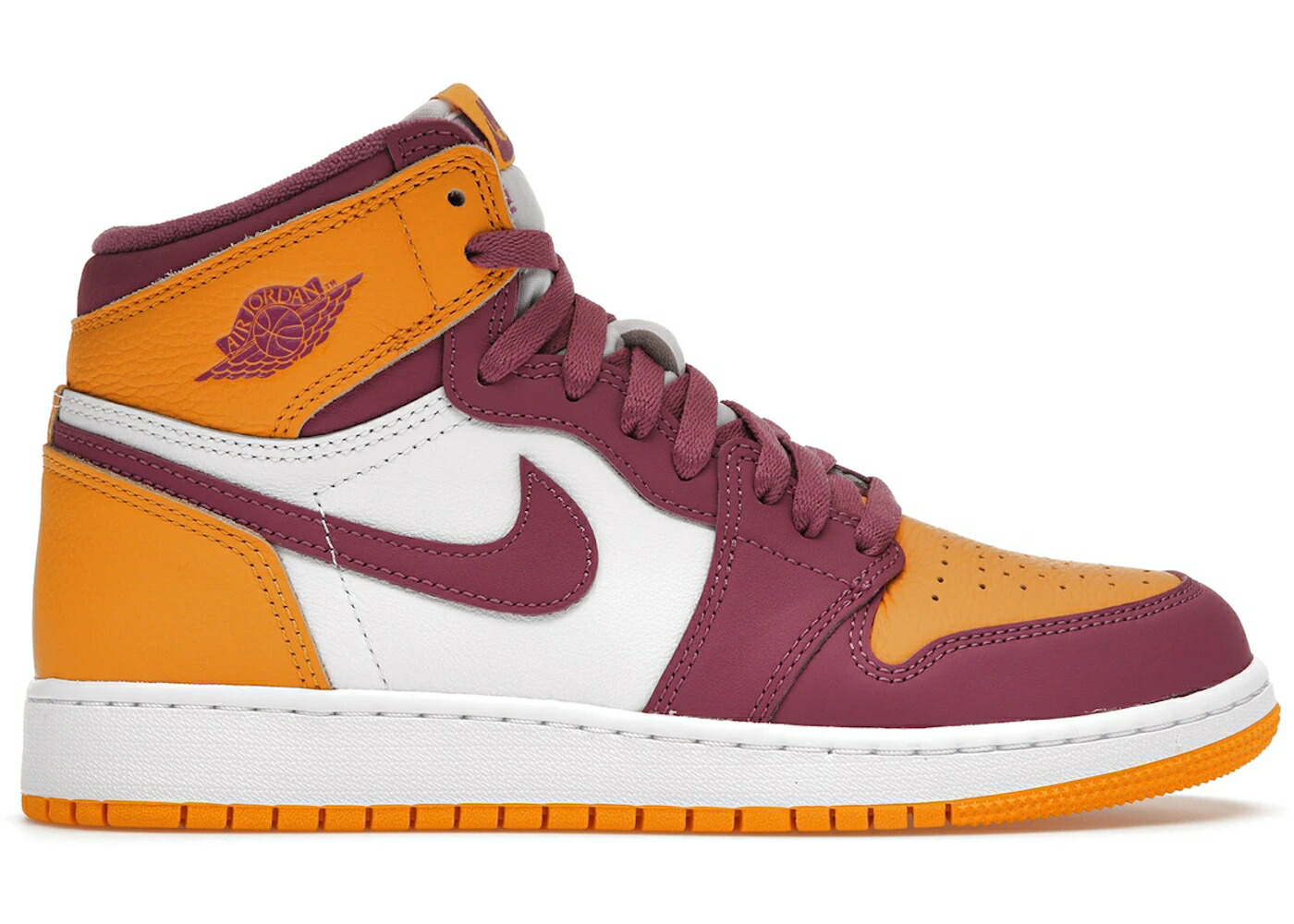 ナイキ ジョーダン ご機嫌 ゴールド 御坊っちゃん キッズ JORDAN 1 RETRO HIGH OG BROTHERHOOD (GS) / UNIVERSITY GOLD LIGHT BORDEAUX もの言う花 マタニティ スニーカー