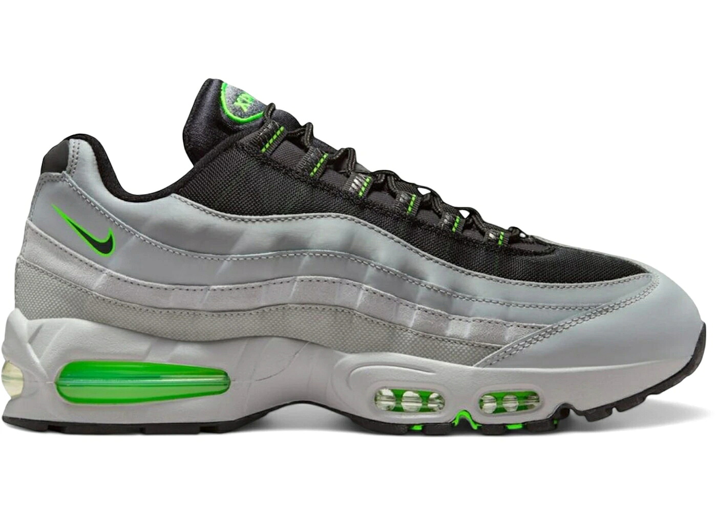 ナイキ マックス 緑 緑であること ストライク 薄墨色 薄墨色 エア湖マックス スニーカー メンズ NIKE AIR MAX 95 RACING PACK LIGHT SMOKE GREEN STRIKE / LIGHT SMOKE GREY GREEN STRIKE
