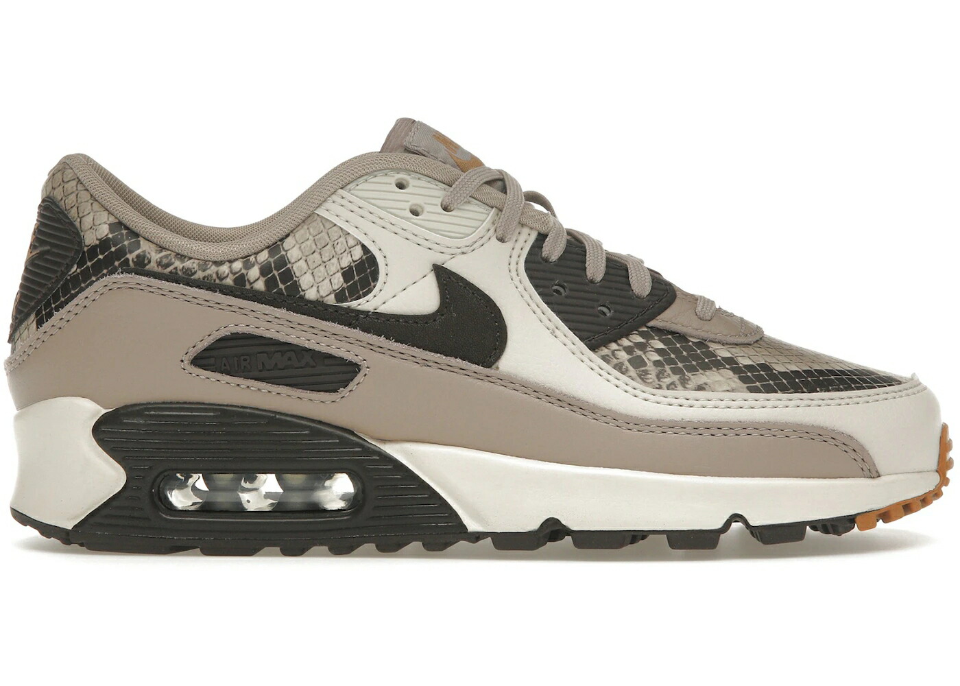 ナイキ マックス 赤銅色 赤銅色 エア湖マックス WOMEN\u0027S スニーカー レディース NIKE AIR MAX 90 SE TAN SNAKESKIN (WOMEN\u0027S) / MALT VELVET BROWN MULTI COLOR