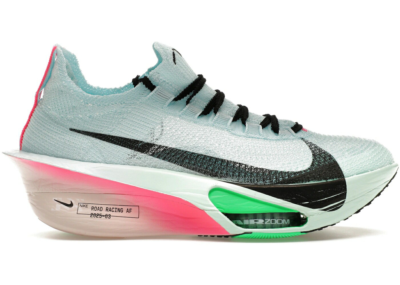 ナイキ 望遠レンズ 青み 青色 緑 緑であること NEXT% スニーカー メンズ NIKE AIR ZOOM ALPHAFLY 3 GLACIER BLUE MINT FOAM / GLACIER BLUE MINT FOAM GREEN