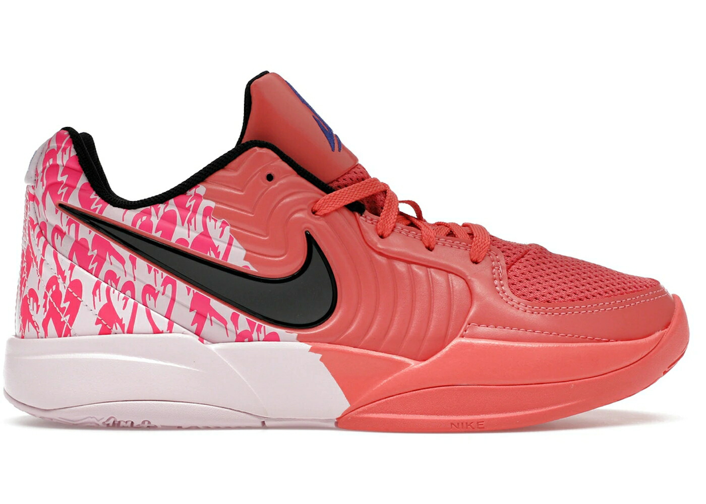 ナイキ マジック 灰色 グレー ピンク ジュニア キッズ NIKE JA 2 HEART EYES (GS) / MAGIC EMBER IRON GREY PINK FOAM ベビー マタニティ スニーカー