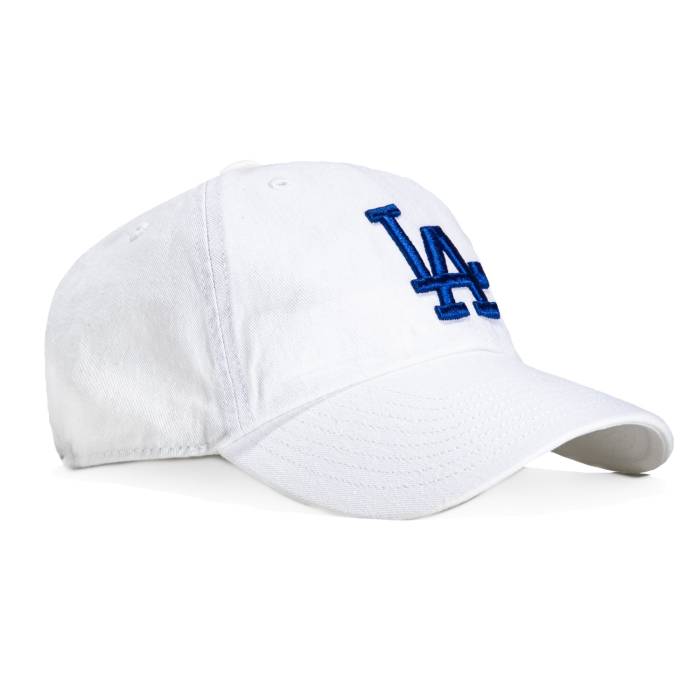 フォーティーセブンブランド 47 Brand 【 Los Angeles Dodgers Cleanup Adjustable Hat Men White / Royal 】 ドジャース メンズ 白色 ホワイト 16,132円