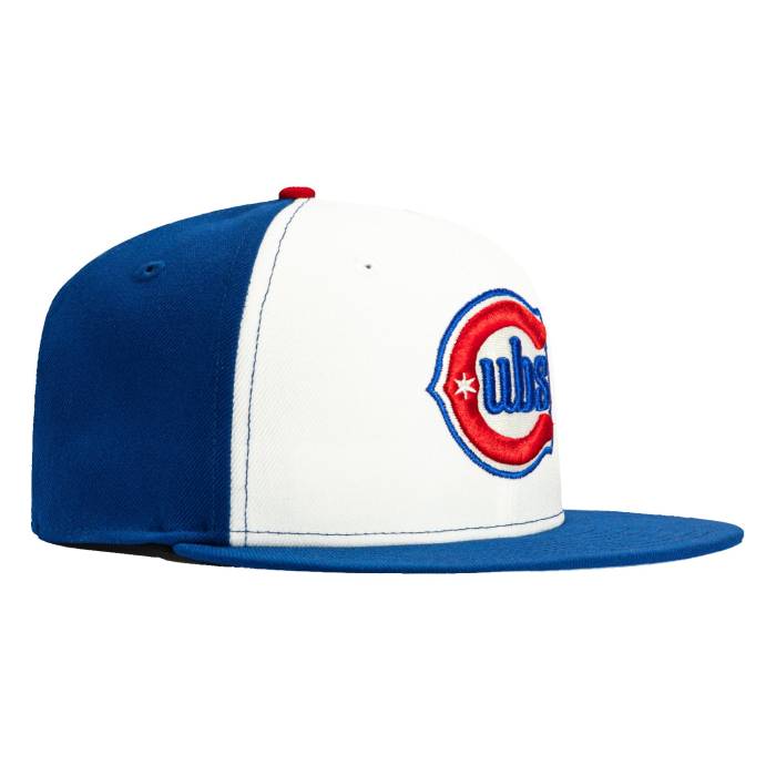 ニュー内鰓 New Era 【 59Fifty Authentic Collection Chicago Cubs Alternate Rail Hat Men White / Royal 】 オーセンティック 寄せあわせ 風の強い町 カブス メンズ 白いこと 白いこと