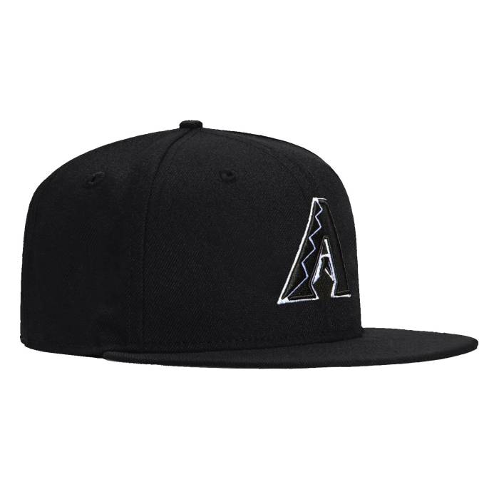 ニューエラ New Era 【 59Fifty Arizona Diamondbacks A Hat Men Black / White 】 アリゾナ ダイヤモンドバックス メンズ 黒色 ブラック 白色 ホワイト｜スニケス