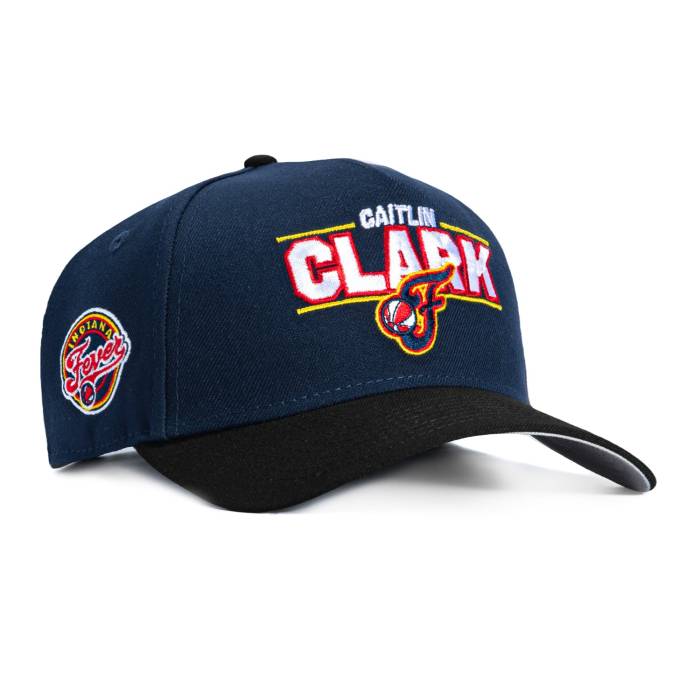 ニューエラ New Era 【 9Forty A-Frame Indiana Fever Logo Patch Caitlin Clark Word Snapback Hat Men Navy / Black 】 インディアナ ロゴ Snapback スナップバック バッグ メンズ 紺色 ネイビー 黒色 ブラック｜スニケス