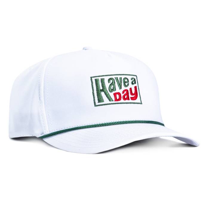Hat Club 【 Breezy Golf Have A Day Retro Rope Snapback Hat Men White 】 golf ゴルフ レトロ Snapback スナップバック バッグ メンズ 白色 ホワイト｜スニケス