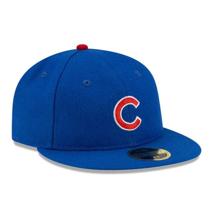 【★百貨店SALE★6/11真夜中2時迄】フィアオブゴッド Fear Of God 【 Essentials Retro Crown 59Fifty Chicago Cubs Hat Men Royal 】 レトロ 風の強い町 カブス メンズ