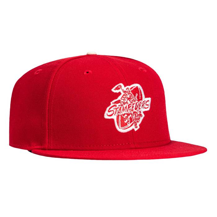 【★百貨店SALE★6/11真夜中2時迄】ニュー内鰓 New Era 【 59Fifty Calgary Stampeders 1945 Hat Men Red 】 カルガリー メンズ Red 赤・赤いこと