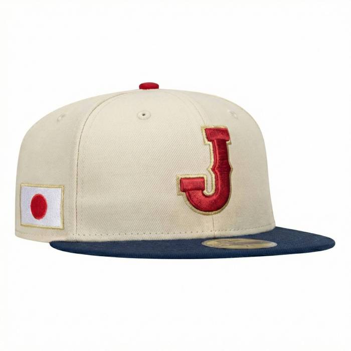 【★百貨店SALE★6/11真夜中2時迄】ニュー内鰓 New Era 【 Pre-Order  59Fifty Japan 2026 World Baseball Classic Japan Flag Patch Hat Men White / Navy 】 野球 古典派音楽 メンズ 白いこと 白いこと 紺色 米国海軍