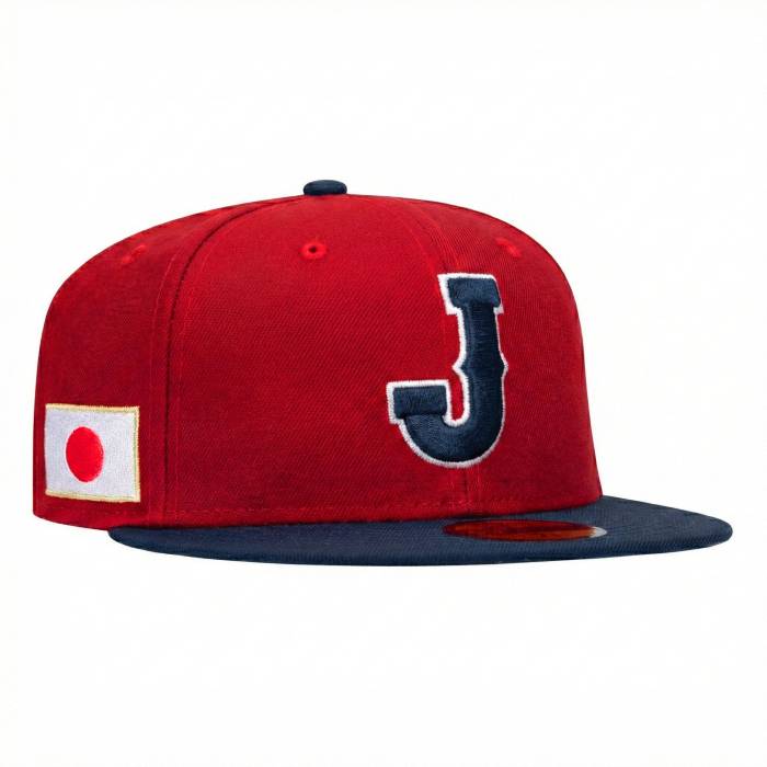 【★百貨店SALE★6/11真夜中2時迄】ニュー内鰓 New Era 【 Pre-Order  59Fifty Japan 2026 World Baseball Classic Japan Flag Patch Hat Men Red / Navy 】 野球 古典派音楽 メンズ Red 赤・赤いこと 紺色 米国海軍
