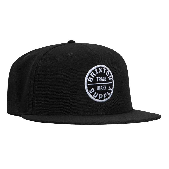 ブリクストン Brixton 【 Oath Lll Snapback Hat Men Black 】 Snapback スナップバック バッグ メンズ 黒色 ブラック｜スニケス