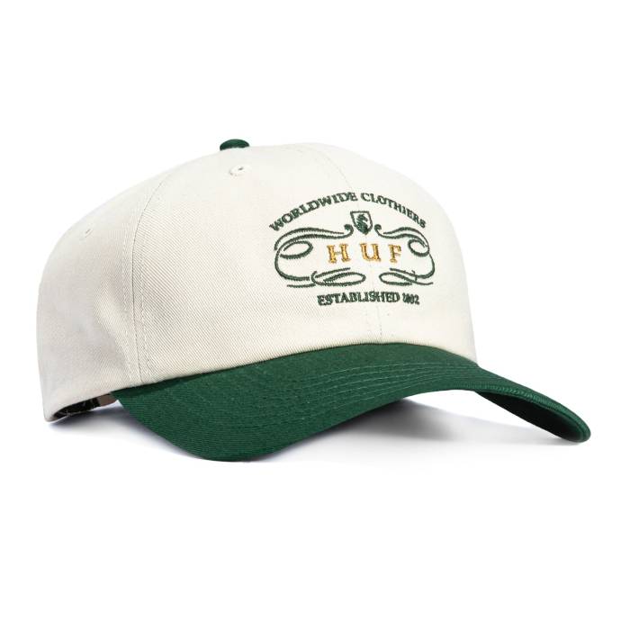 ハフ Huf 【 Worldwide Clotheirs Relaxed Strapback Hat Men Green 】 メンズ green 緑・緑であること