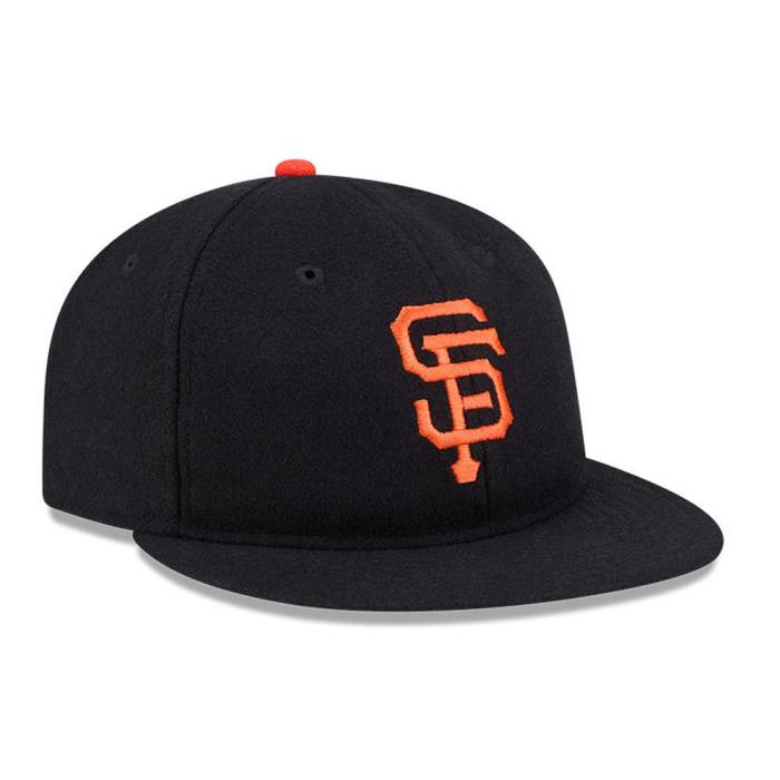 【★百貨店SALE★6/11真夜中2時迄】フィアオブゴッド Fear Of God 【 Essentials Retro Crown 59Fifty San Francisco Giants Hat Men Black 】 レトロ ジャイアンツ メンズ 黒いこと 黒いこと