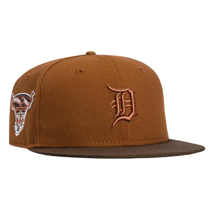 ニューエラ New Era 【 59Fifty Sepia Detroit Tigers 2000 Inaugural Patch Hat Men Khaki / Brown 】 デトロイト タイガース メンズ カーキ 茶色 ブラウン｜スニケス