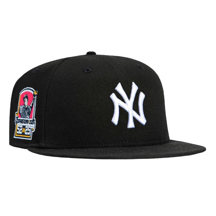 ニュー内鰓 New Era 【 59Fifty Hall Of Fame New York Yankees Cc Sabathia Patch Hat Men Black 】 ヤンキース メンズ 黒いこと 黒いこと
