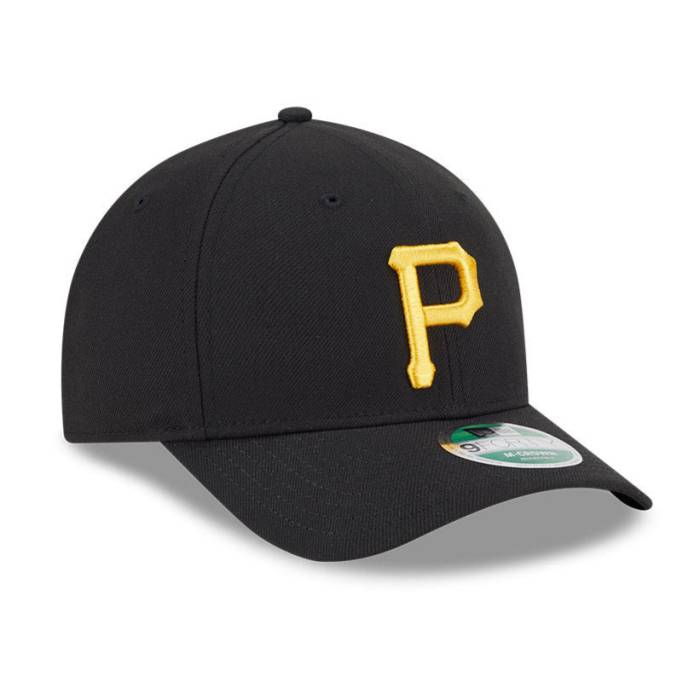 ニューエラ New Era 【 9Forty M-Crown Pittsburgh Pirates Snapback Game Hat Men Black 】 ピッツバーグ 海賊団 Snapback スナップバック バッグ Game ゲーム メンズ 黒色 ブラック｜スニケス