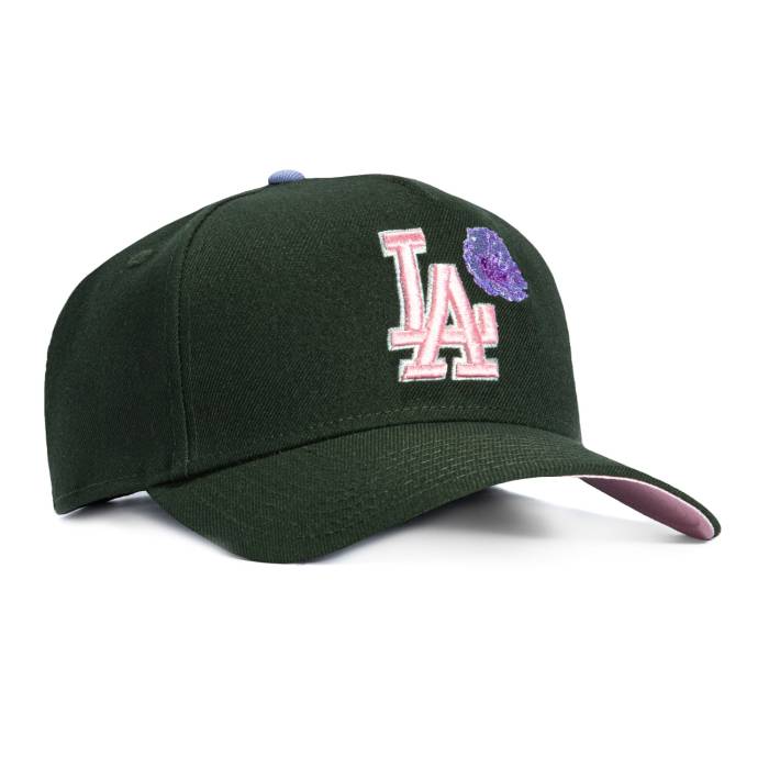 ニューエラ New Era 【 9Forty A-Frame Los Angeles Dodgers Sharon Snapback Hat Men Green 】 ドジャース Snapback スナップバック バッグ メンズ green 緑・グリーン｜スニケス