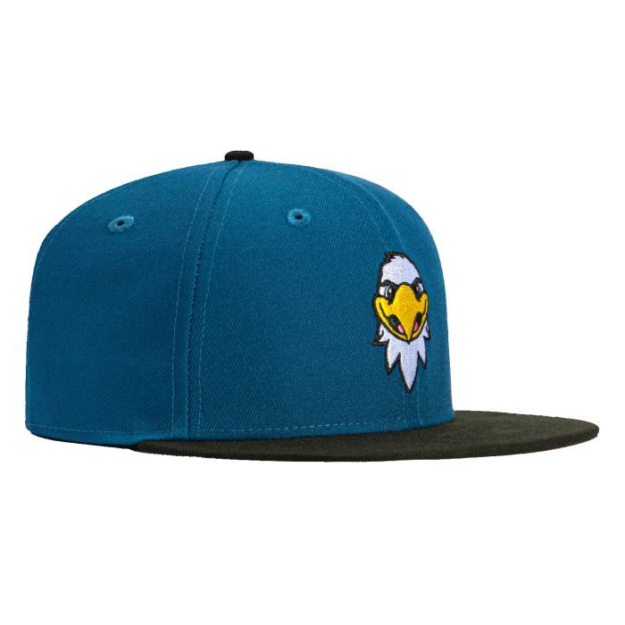 ニューエラ New Era 【 59Fifty Mascot Washington Capitals Slapshot Hat Men Indigo / Black 】 ワシントン キャピタルズ メンズ 藍色・インディゴ 黒色 ブラック