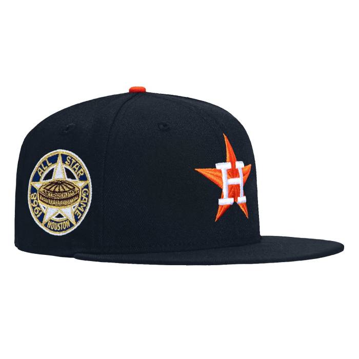 ニューエラ New Era 【 59Fifty Houston Astros 1968 All Star Game Patch Hat Men Navy 】 ヒューストン アストロズ Game ゲーム メンズ 紺色 ネイビー｜スニケス