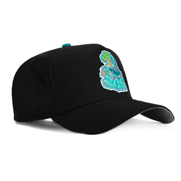 ニューエラ New Era 【 9Forty A-Frame San Jose Sharks Girl Mobb Snapback Hat Men Black 】 シャークス Snapback スナップバック バッグ メンズ 黒色 ブラック