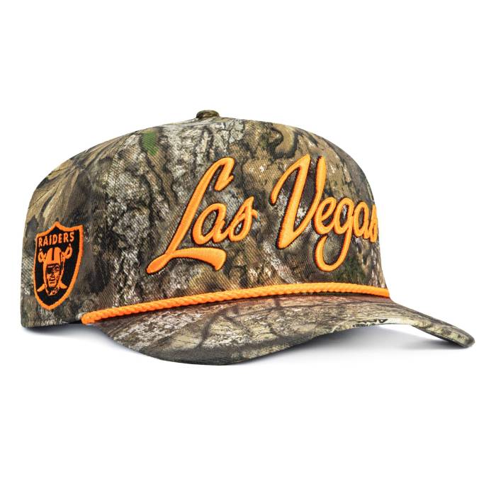 フォーティーセブンブランド 47 Brand 【 Hitch Overhand Las Vegas Raiders Rope Snapback Hat Men Real Tree Camo 】 ベガス レイダース Snapback スナップバック 御徒面子 メンズ レアル 間鴨柄