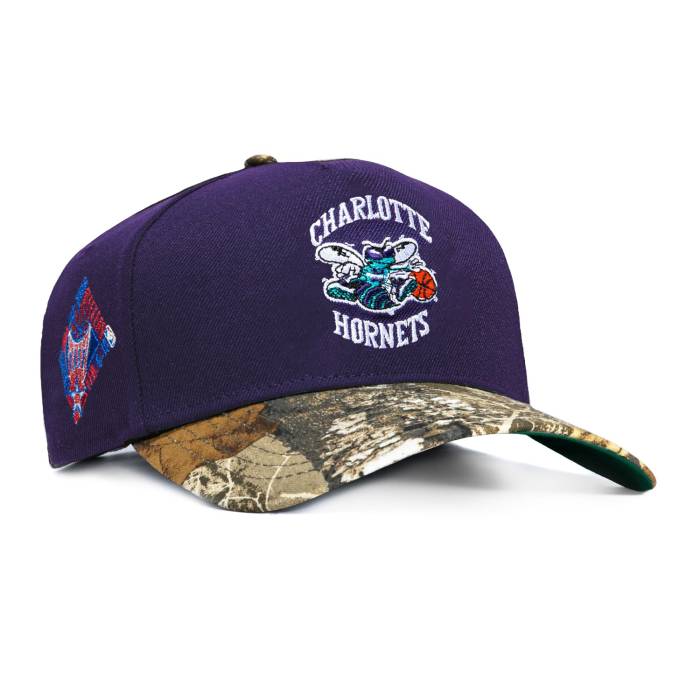 ニューエラ New Era 【 9Forty A-Frame Charlotte Hornets 1991 All Star Game Patch Snapback Hat Men Purple / Real Tree 】 シャーロット ホーネッツ Game ゲーム Snapback スナップバック バッグ メンズ Purple 紫・パープル 17,220円