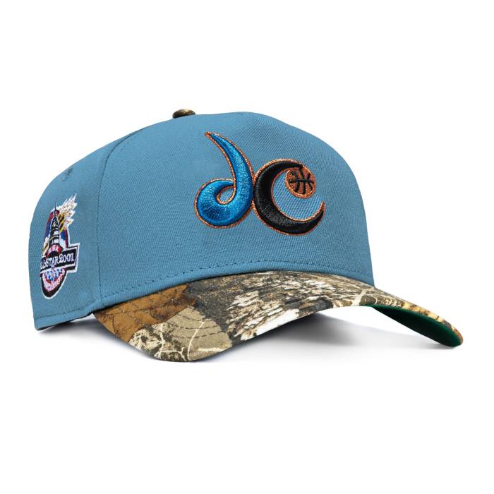 ニューエラ New Era 【 9Forty A-Frame Washington Wizards 2001 All Star Game Patch Dc Snapback Hat Men Indigo / Real Tree 】 ワシントン ウィザーズ Game ゲーム DC ディーシー Snapback スナップバック バッグ メンズ 藍色｜スニケス
