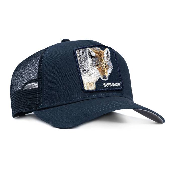 Goorin Bros 【 Survivor Adjustable Snapback Trucker Hat Men Navy 】 Snapback スナップバック 御徒面子 トラッカー メンズ 紺色 米国海軍