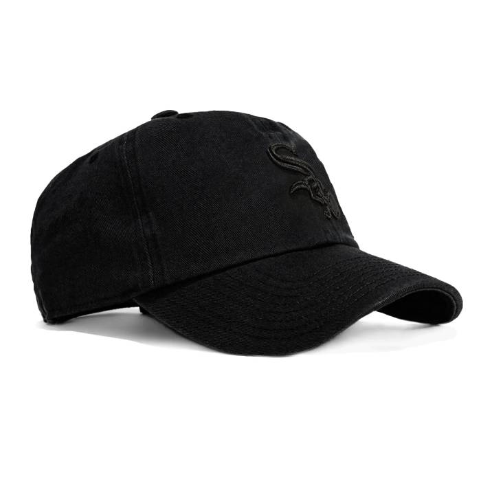 フォーティーセブンブランド 47 Brand 【 Cleanup Chicago White Sox Adjustable Hat Men Black On Black 】 シカゴ 白色 ホワイト メンズ 黒色 ブラック｜スニケス 15,696円