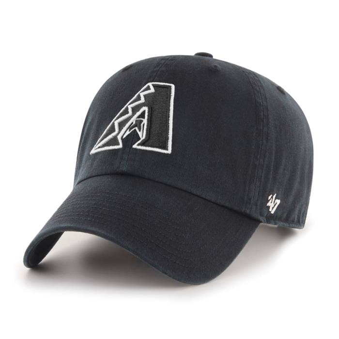 47 Brand Inc 【 47 Brand Arizona Diamondbacks Cleanup Adjustable A Hat Men Black 】 アリゾナ ダイヤモンドバックス メンズ 黒色 ブラック｜スニケス