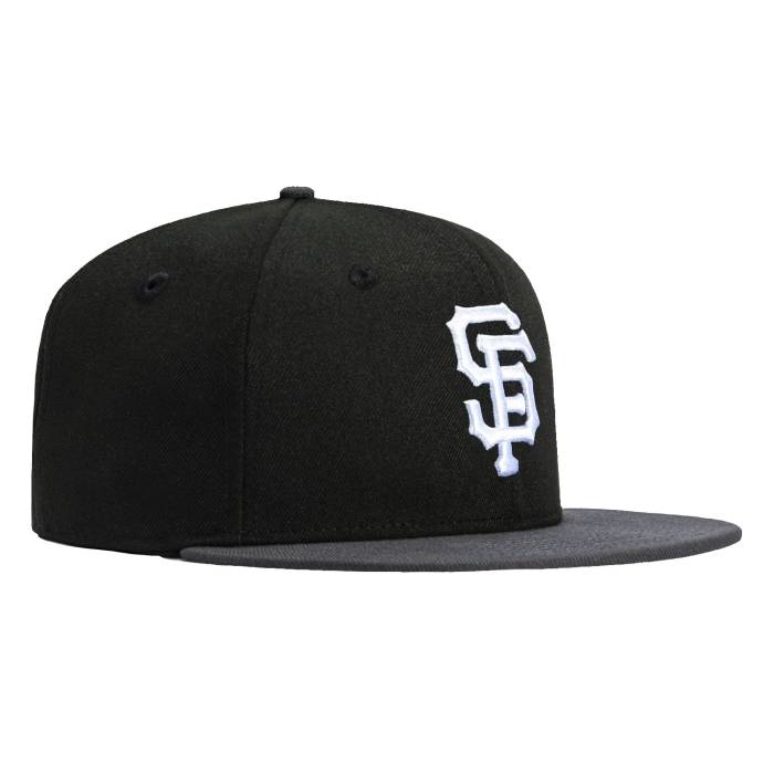 ニューエラ New Era 【 59Fifty San Francisco Giants Hat Men Black / Graphite 】 ジャイアンツ メンズ 黒色 ブラック