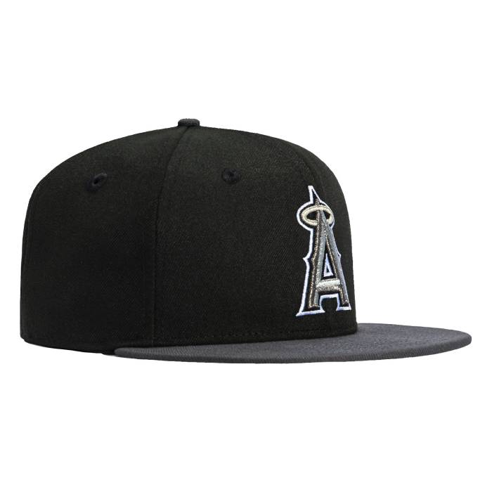 ニューエラ New Era 【 59Fifty Los Angeles Angels Hat Men Black / Graphite 】 angels エンジェルス メンズ 黒色 ブラック|スニケス