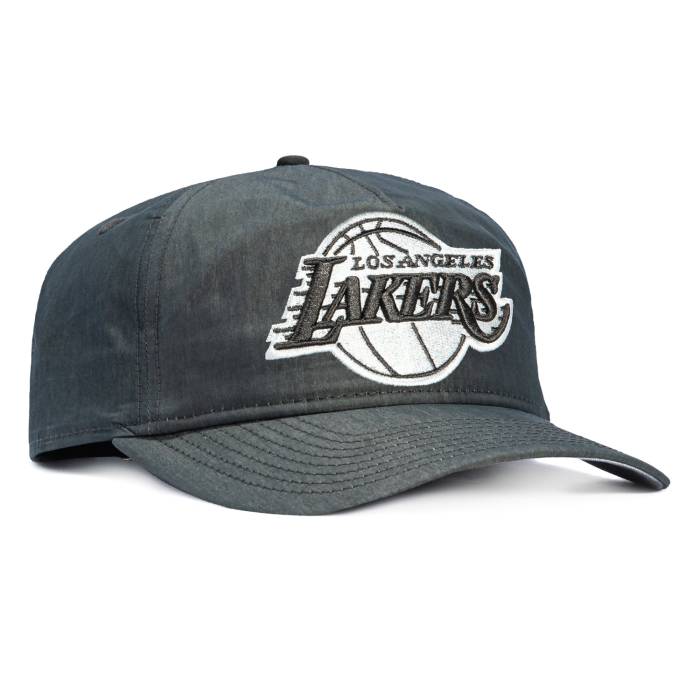 ニューエラ New Era 【 19Twenty Nylon Los Angeles Lakers Snapback Hat Men Graphite 】 ナイロン Lakers レイカーズ Snapback スナップバック バッグ メンズ