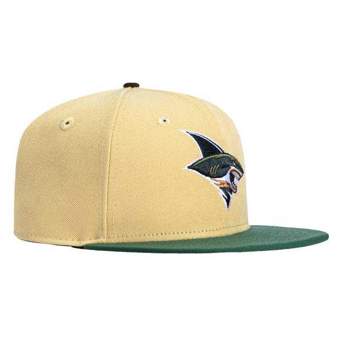 ニューエラ New Era 【 59Fifty San Jose Sharks Alternate Hat Men Tan / Green 】 シャークス メンズ green 緑・グリーン