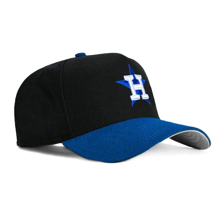 ニューエラ New Era 【 9Forty A-Frame Houston Astros Snapback Hat Men Black / Royal 】 ヒューストン アストロズ Snapback スナップバック バッグ メンズ 黒色 ブラック