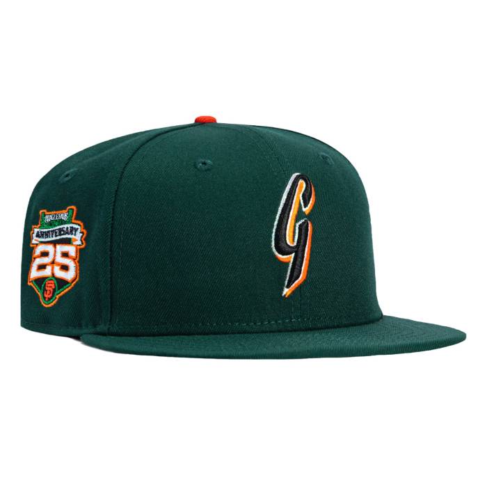 ニューエラ New Era 【 59Fifty San Francisco Giants 25Th Anniversary Stadium Patch G Hat Men Green 】 ジャイアンツ スタジアム メンズ green 緑・グリーン｜スニケス