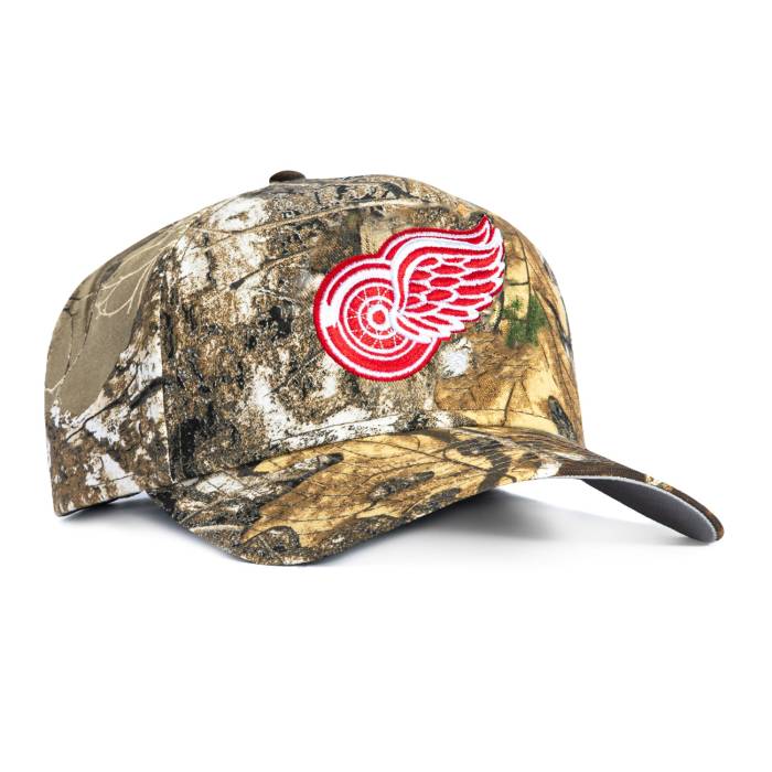 ニューエラ New Era 【 9Forty A-Frame Detroit Red Wings Snapback Hat Men Real Tree Camo 】 デトロイト Red 赤・レッド Snapback スナップバック バッグ メンズ レアル カモ柄｜スニケス