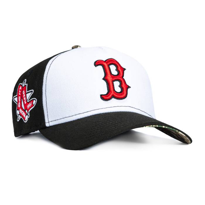ニューエラ New Era 【 9Forty A-Frame Boston Red Sox 1961 All Star Game Patch Realtree Uv Snapback Hat Men White / Black 】 ボストン Red 赤・レッド Game ゲーム Snapback スナップバック バッグ メンズ 白色 ホワイト 黒色