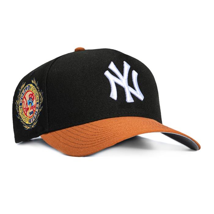 ニューエラ New Era 【 9Forty A-Frame New York Yankees 1949 World Series Patch Snapback Hat Men Black / Khaki 】 ヤンキース シリーズ Snapback スナップバック バッグ メンズ 黒色 ブラック カーキ|スニケス