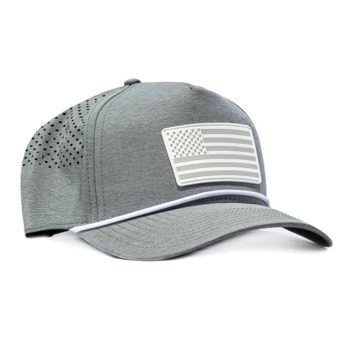 Branded Bills 【 Old Glory Midnight Snapback Rope Curved Hat Men Grey 】 Snapback スナップバック バッグ メンズ 灰色 グレー