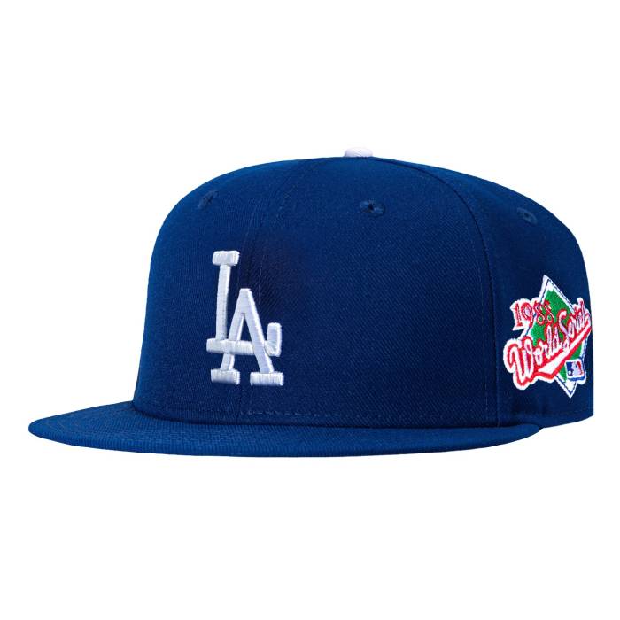 ニューエラ New Era 【 59Fifty Los Angeles Dodgers 1988 World Series Patch Game Hat Men Royal 】 ドジャース シリーズ Game ゲーム メンズ｜スニケス