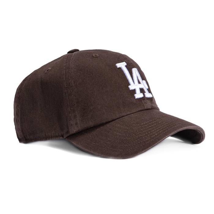 フォーティーセブンブランド 47 Brand 【 Los Angeles Dodgers Cleanup Adjustable Hat Men Brown 】 ドジャース メンズ 茶色 ブラウン|スニケス