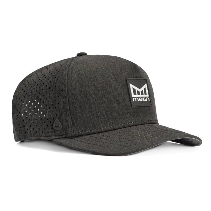 メリン Melin 【 Odysea Stacked Hydro Snapback Hat Men Charcoal 】 Hydro ハイドロ Snapback スナップバック バッグ メンズ チャコール｜スニケス 25,650円