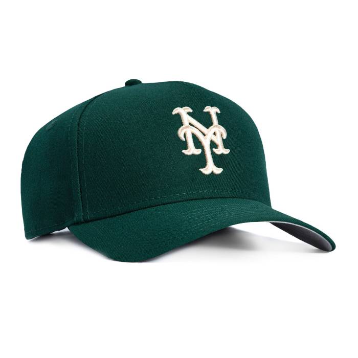 ニュー内鰓 New Era 【 9Forty A-Frame New York Mets Snapback Hat Men Green / Ivy 】 メッツ Snapback スナップバック 御徒面子 メンズ green 緑・緑であること